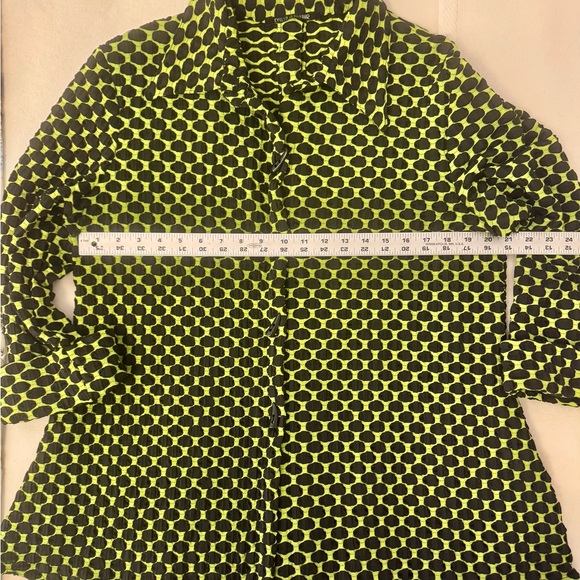 Women’s tunic by Evelyn & Arthur in green and black size XL EXCELLENT CONDITION - Picture 5 of 8